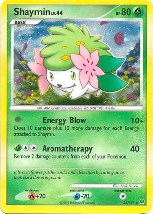 Shaymin - 38/127 (DPPt Platinum) (38) [Deck Exclusives] Holofoil