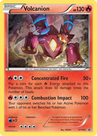 Volcanion - XY164 (XY164) [XY Promos] Holofoil