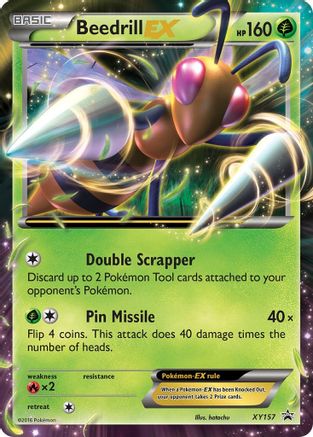 Beedrill EX - XY157 (XY157) [XY Promos] Holofoil