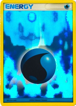 Water Energy (2006-2007 League Promo) () [League & Championship Cards] Holofoil