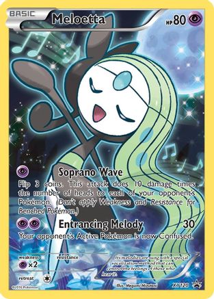 Meloetta - XY120 (XY120) [XY Promos] Holofoil