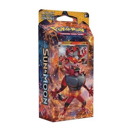 Pokemon Sun & Moon Base Set Theme Deck - "Roaring Heat" [Incineroar]
