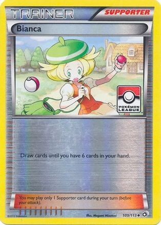 Bianca - 109/113 (Pokemon League) (109) [League & Championship Cards] Reverse Holofoil