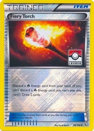 Fiery Torch - 89/106 (Pokemon League) (89) [League & Championship Cards] Reverse Holofoil