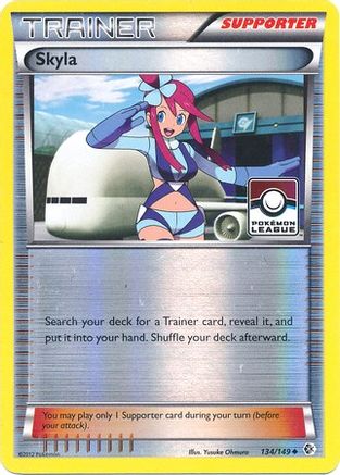 Skyla - 134/149 (Pokemon League) (134) [League & Championship Cards] Reverse Holofoil