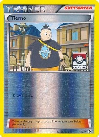 Tierno - 39/39 (Pokemon League) (39) [League & Championship Cards] Reverse Holofoil