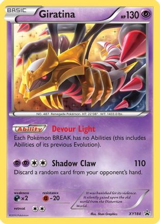 Giratina - XY184 (XY184) [XY Promos] Holofoil