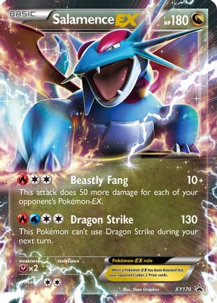 Salamence EX - XY170 (XY170) [XY Promos] Holofoil
