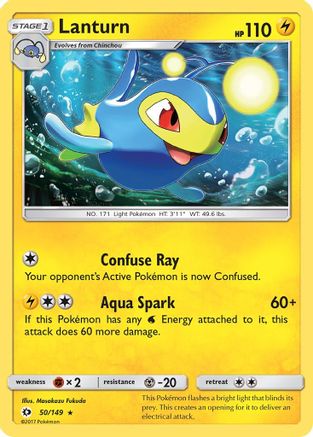 Lanturn (50) [SM Base Set]