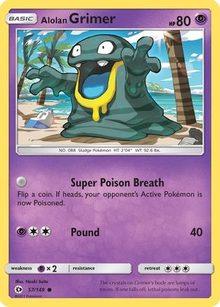 Alolan Grimer (57) [SM Base Set]