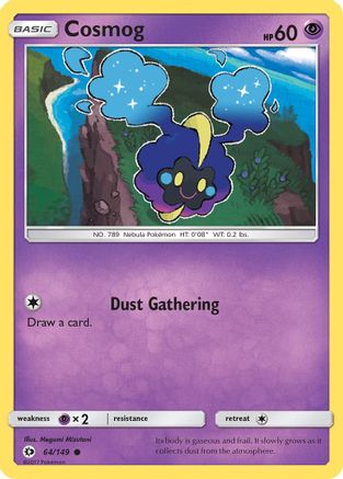 Cosmog (64) [SM Base Set] Reverse Holofoil