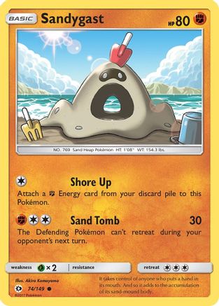 Sandygast (74) [SM Base Set]