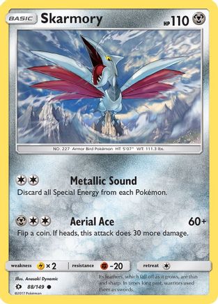 Skarmory (88) [SM Base Set]