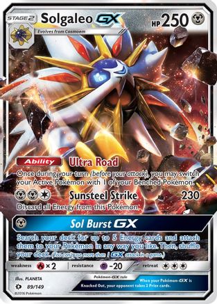 Solgaleo GX (89) [SM Base Set] Holofoil