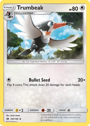 Trumbeak (107) [SM Base Set]