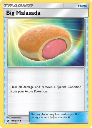 Big Malasada (114) [SM Base Set] Reverse Holofoil