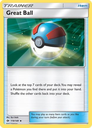 Great Ball (119) [SM Base Set] Reverse Holofoil