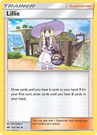 Lillie (122) [SM Base Set] Reverse Holofoil