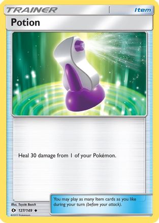 Potion (127) [SM Base Set] Reverse Holofoil