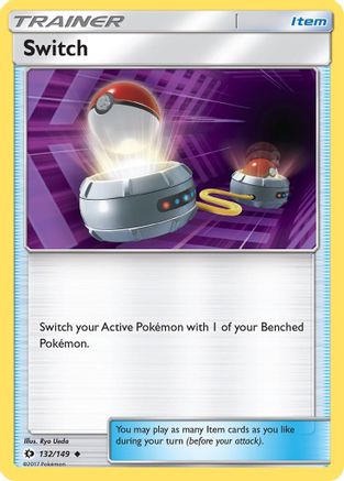 Switch (132) [SM Base Set] Reverse Holofoil