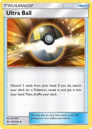 Ultra Ball (135) [SM Base Set] Reverse Holofoil