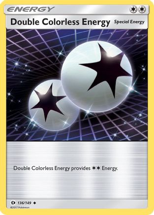 Double Colorless Energy (136) [SM Base Set] Reverse Holofoil
