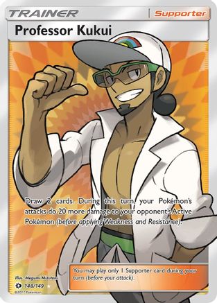 Professor Kukui (Full Art) (148) [SM Base Set] Holofoil