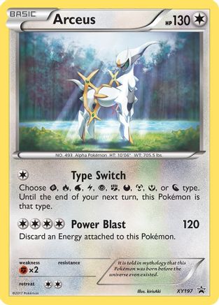 Arceus - XY197 (XY197) [XY Promos] Holofoil