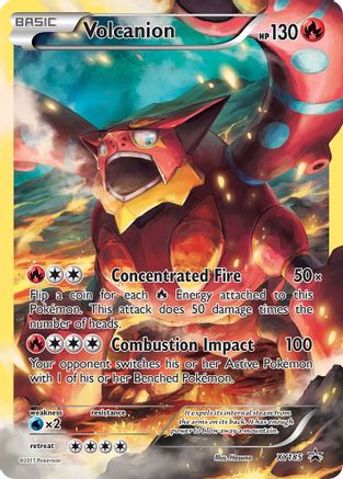 Volcanion - XY185 (XY185) [XY Promos] Holofoil