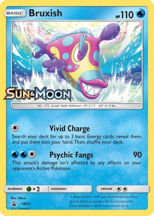 Bruxish - SM11 (Prerelease) (SM11) [SM Promos] Holofoil