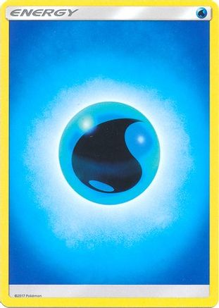 Water Energy (2017 Unnumbered) (166) [SM Base Set]