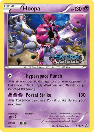 Hoopa (XY Steam Siege Prerelease) (XY147) [XY Promos] Holofoil