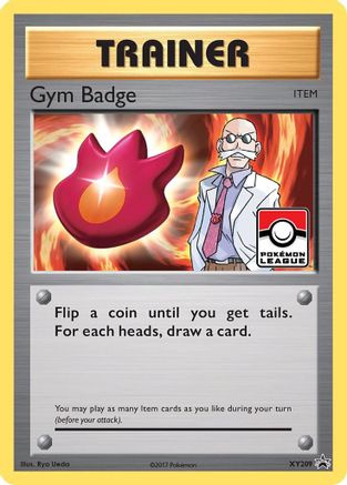 Gym Badge (Blaine) (XY209) [XY Promos] Holofoil