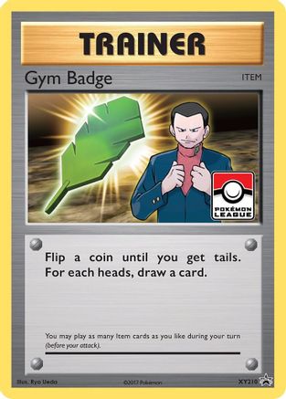 Gym Badge (Giovanni) (XY210) [XY Promos] Holofoil