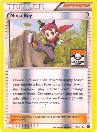 Ninja Boy - 103/114 (League Cup) (103) [League & Championship Cards] Reverse Holofoil