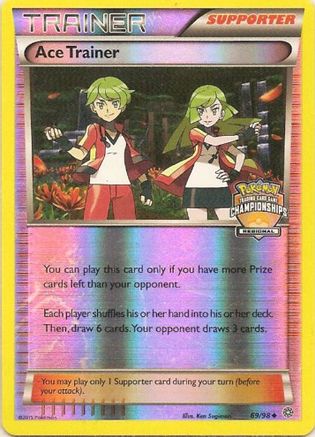 Ace Trainer - 69/98 (Regional Championships) (69) [League & Championship Cards] Reverse Holofoil
