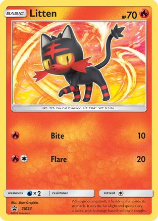 Litten - SM23 (SM23) [SM Promos] Holofoil