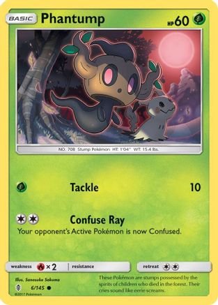 Phantump (6) [SM - Guardians Rising] Reverse Holofoil