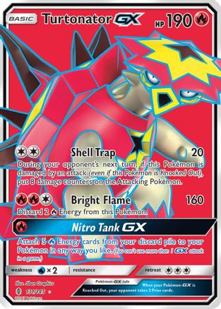 Turtonator GX (Full Art) (131) [SM - Guardians Rising] Holofoil
