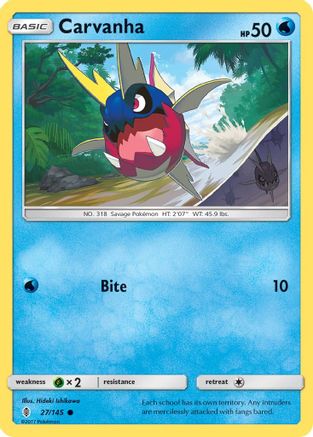 Carvanha (27) [SM - Guardians Rising]