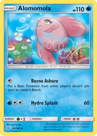 Alomomola (36) [SM - Guardians Rising] Reverse Holofoil