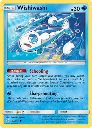 Wishiwashi (37) [SM - Guardians Rising] Reverse Holofoil
