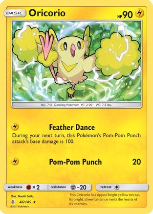 Oricorio (46) (46) [SM - Guardians Rising]