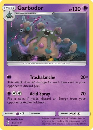 Garbodor (51) [SM - Guardians Rising]