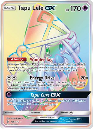 Tapu Lele GX (Secret) (155) [SM - Guardians Rising] Holofoil
