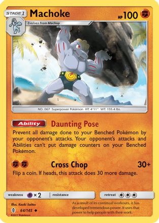 Machoke (64) [SM - Guardians Rising]