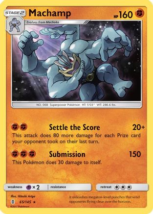 Machamp (65) [SM - Guardians Rising] Holofoil