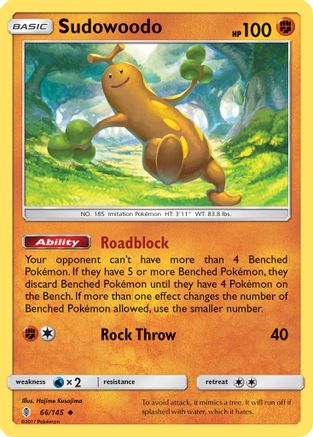 Sudowoodo (66) [SM - Guardians Rising]