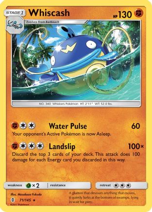 Whiscash (71) [SM - Guardians Rising]
