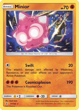 Minior (77) [SM - Guardians Rising] Holofoil